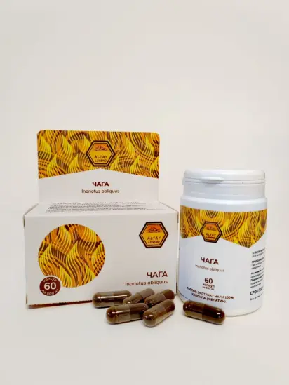 ЧАГА (желатиновые капсулы)